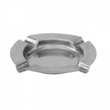 Round Ashtray Stainless Steel 125mm
