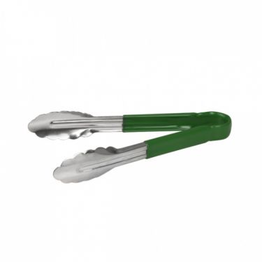 Colour Coded Tong Green Handle 230mm - Image 1
