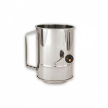 Flour Sifter Rotary Stainless Steel 8 Cup