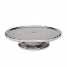 Cake Stand Low Stainless Steel