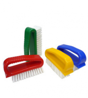 Scrub Brush Plastic Handle - Image 1