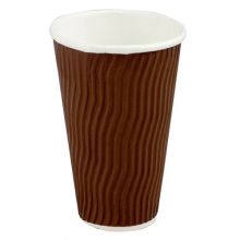 Capri Paper Coffee Cup Cool Wave Brown 16oz