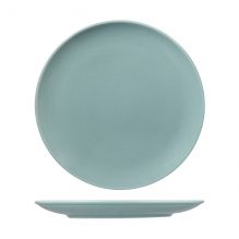 Vintage Blue Round Coupe Plate 240mm 