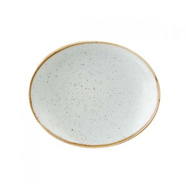 Stonecast Duck Egg Oval Plate 192mm - Image 1