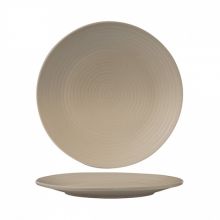 Zuma Sand Round Coupe Plate Ribbed 265mm