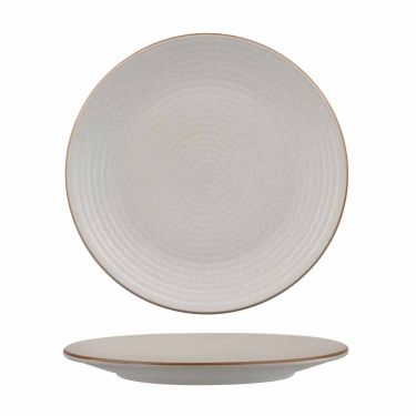 Zuma Mineral Round Coupe Plate Ribbed 265mm - Image 1